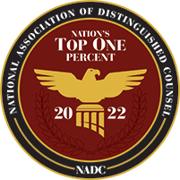 National Association Of Distinguished Counsel, Nation's Top One Percent 2022